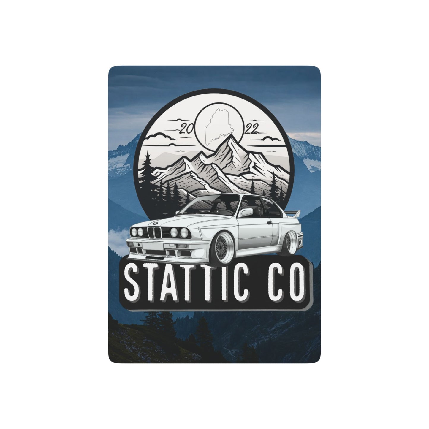 Maine Mountains Playing Cards