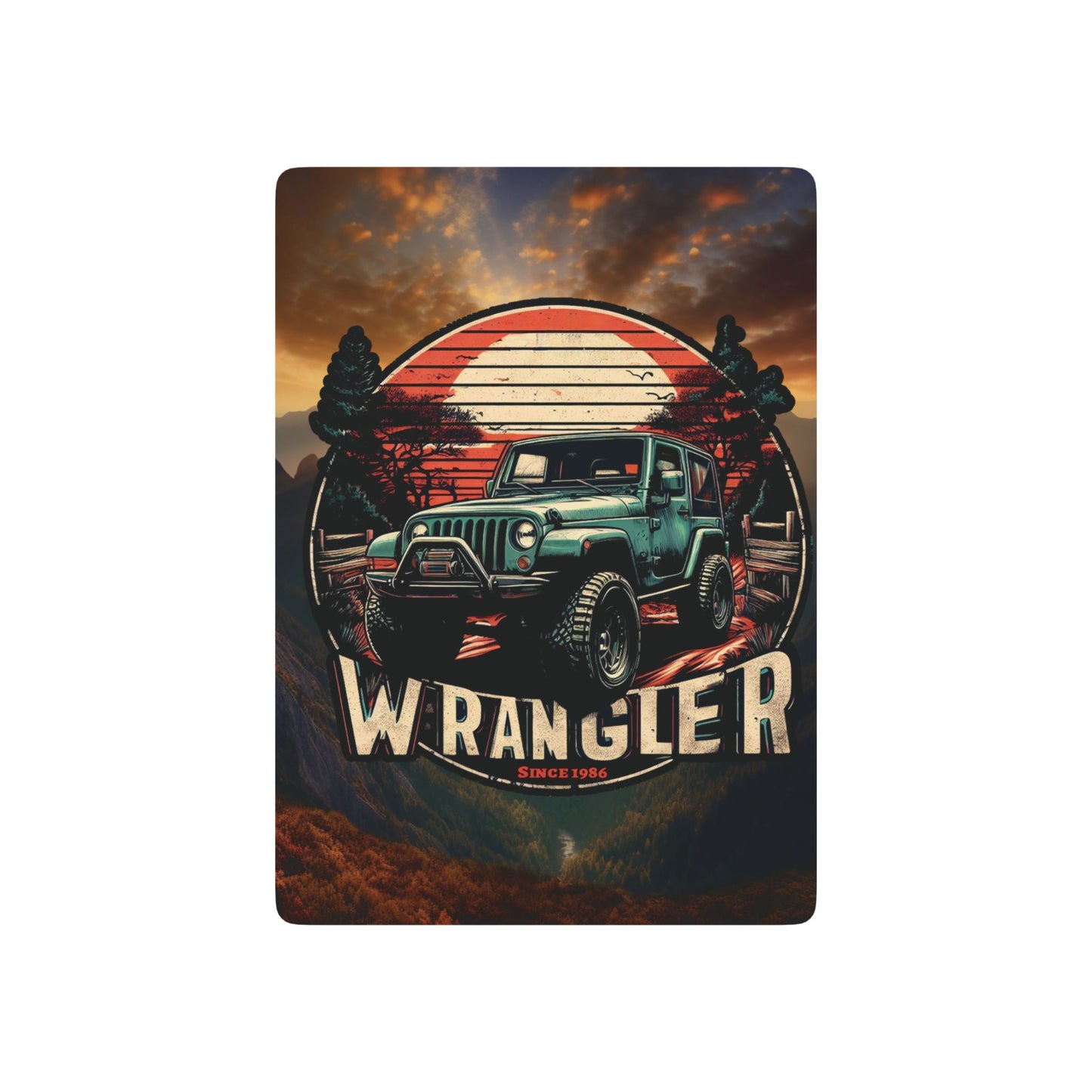 Wrangler Playing Cards