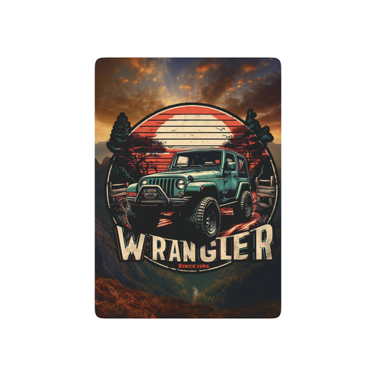 Wrangler Playing Cards