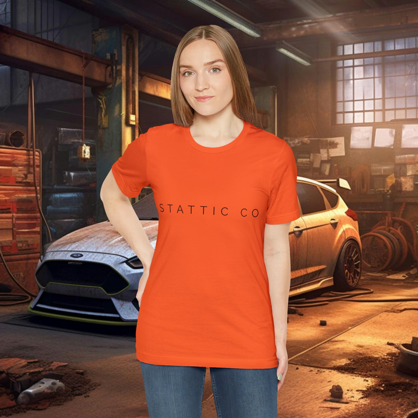 Stattic Co. T-shirt simple