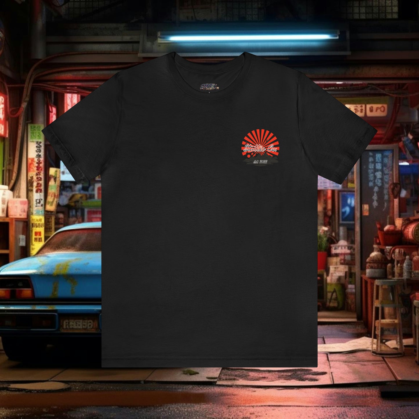 T-shirt Coucher de soleil japonais