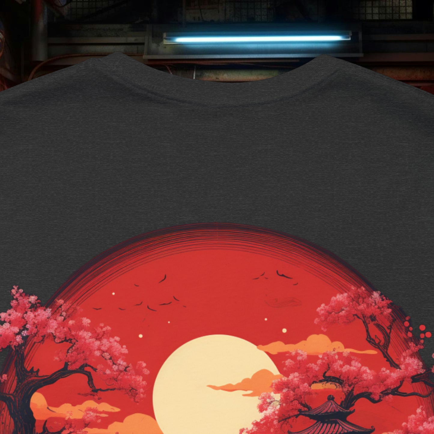 T-shirt Coucher de soleil japonais