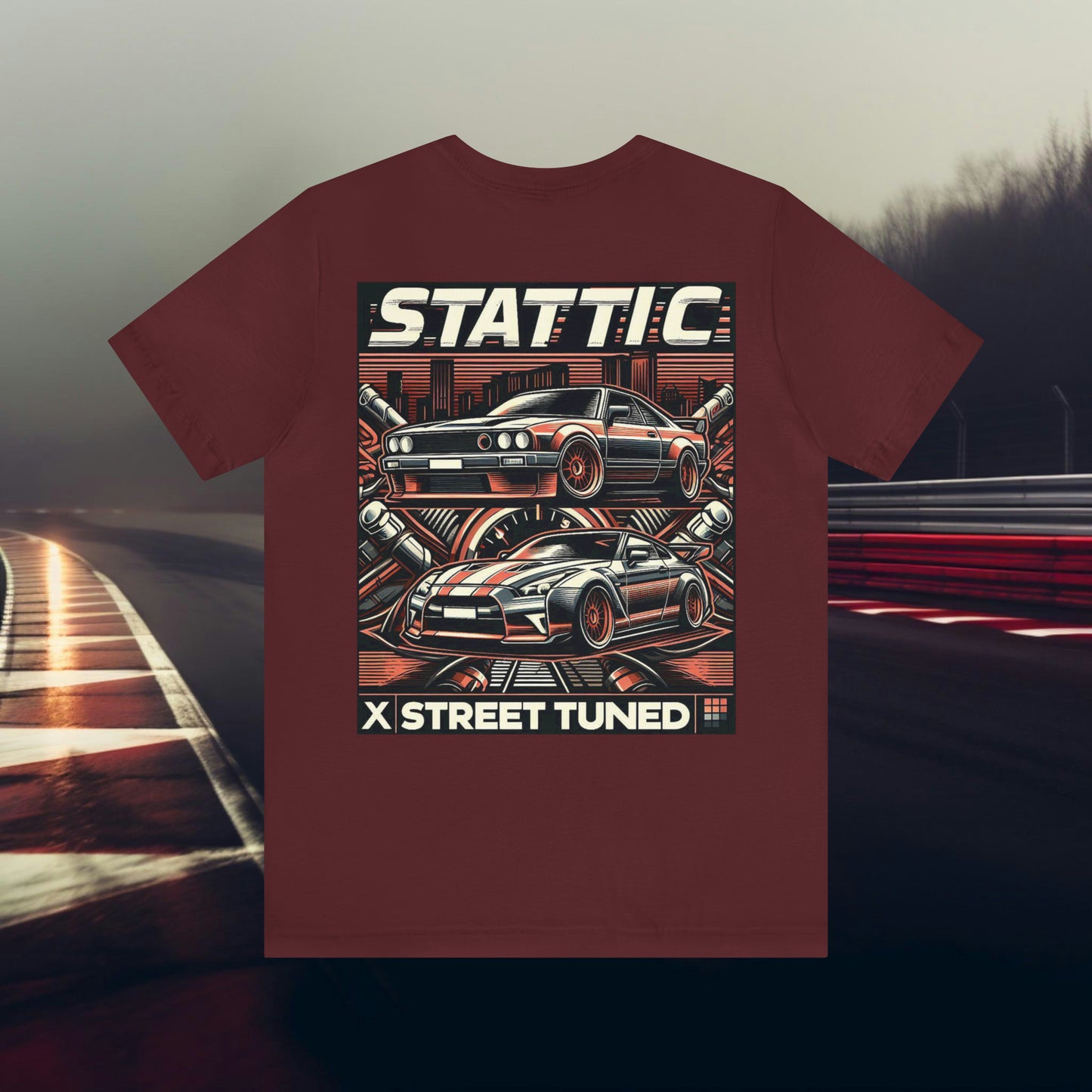 T-shirt réglé Stattic x Street