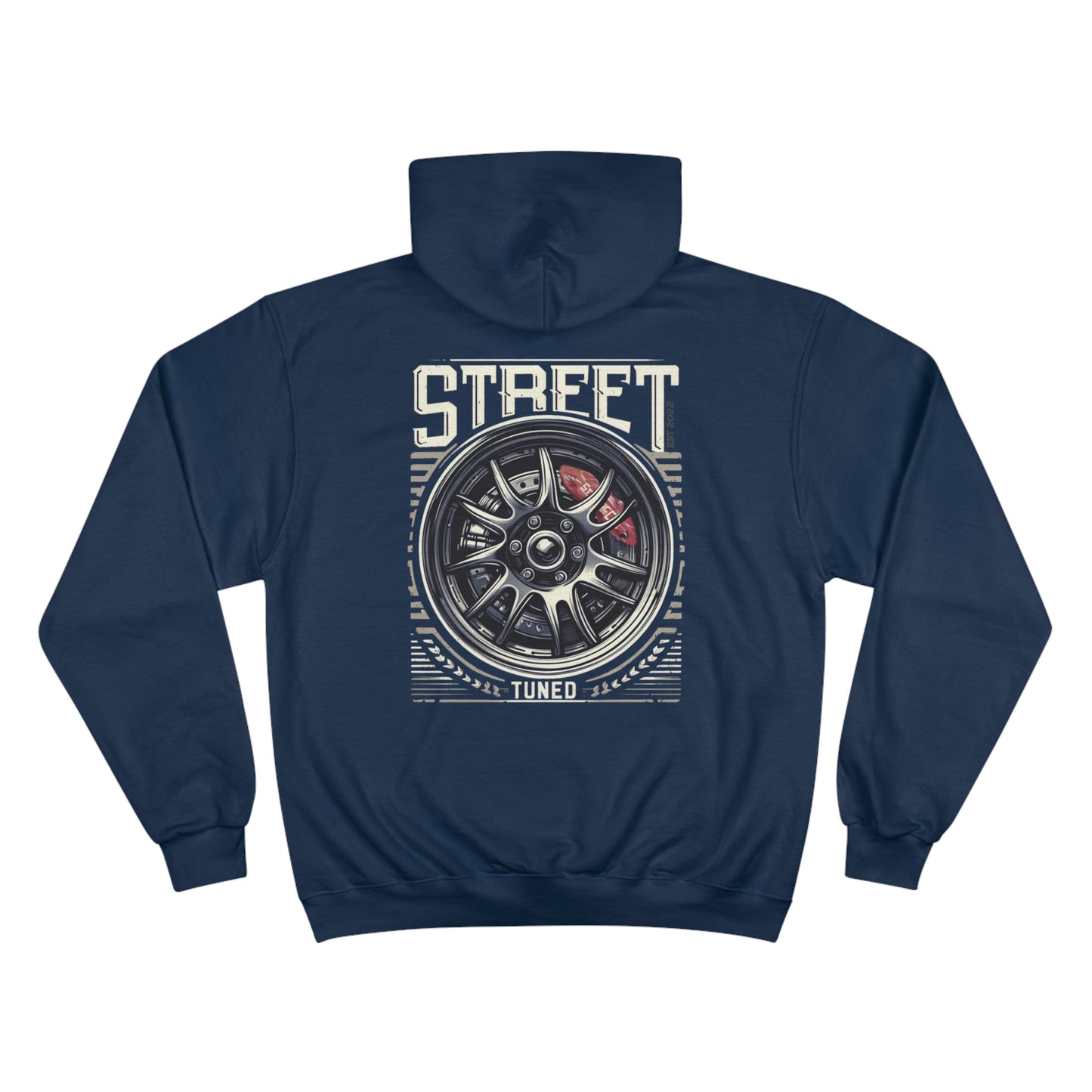 Street Tuned Wheel Champion Hoodie