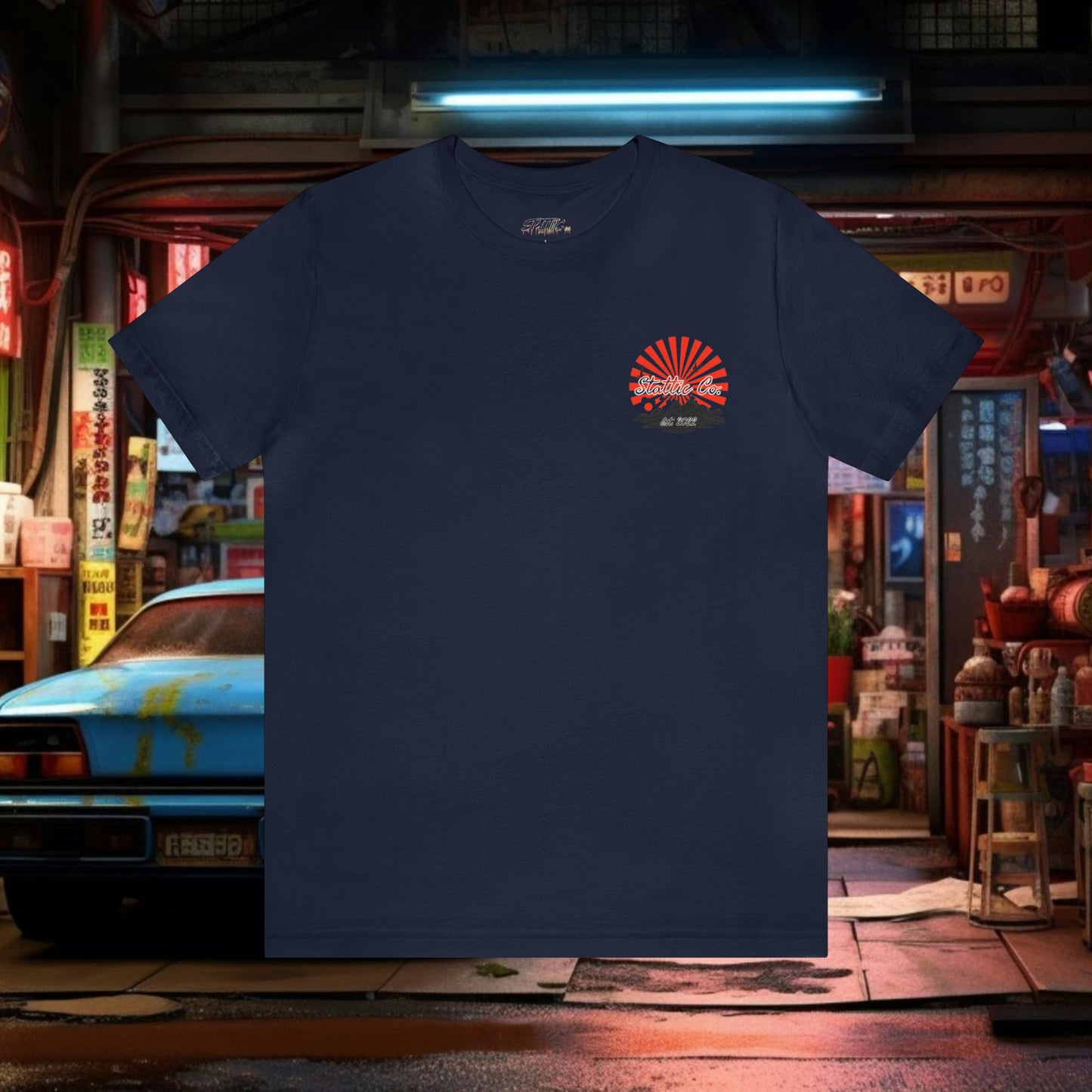 T-shirt Coucher de soleil japonais