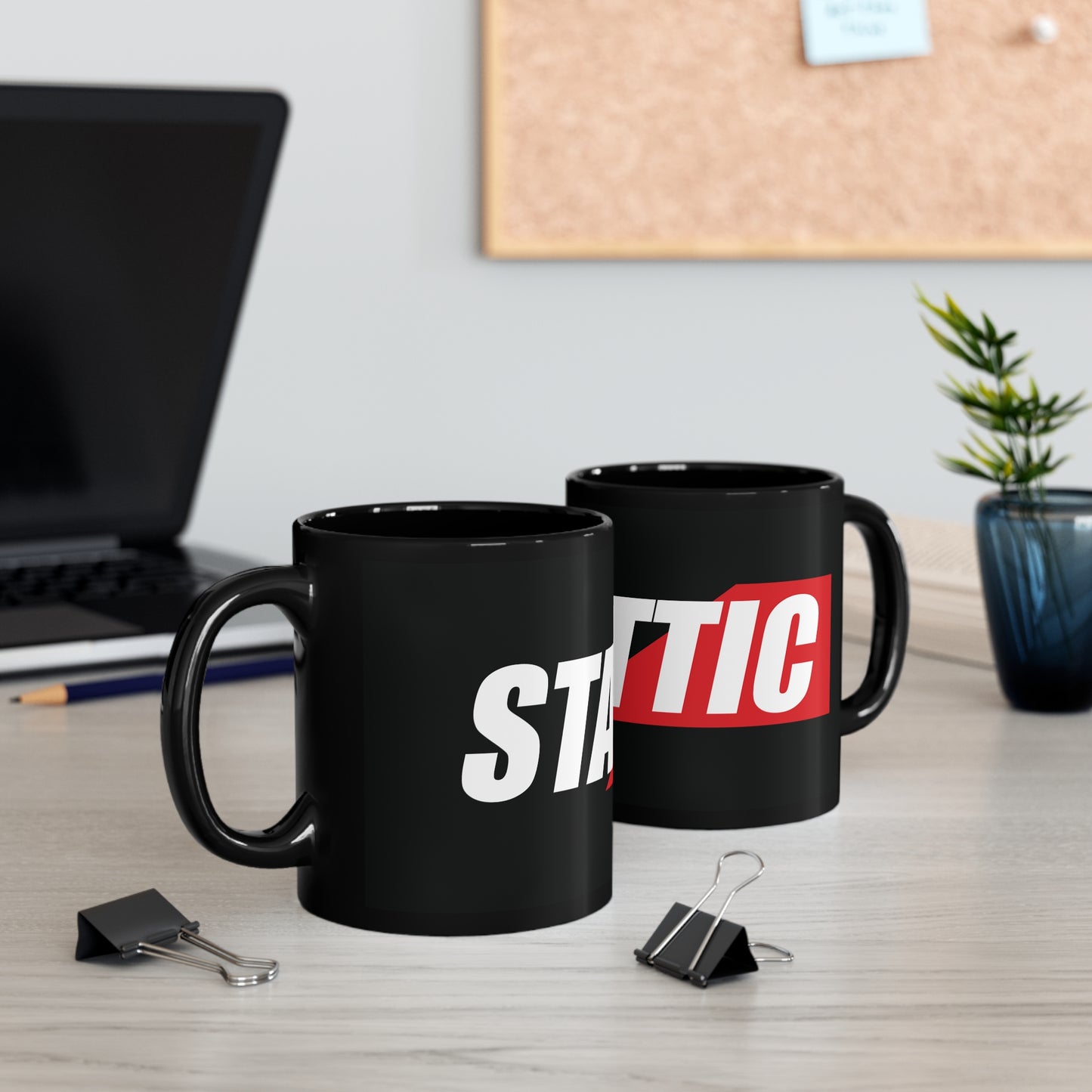 Mug Noir 11oz - Logo Rouge