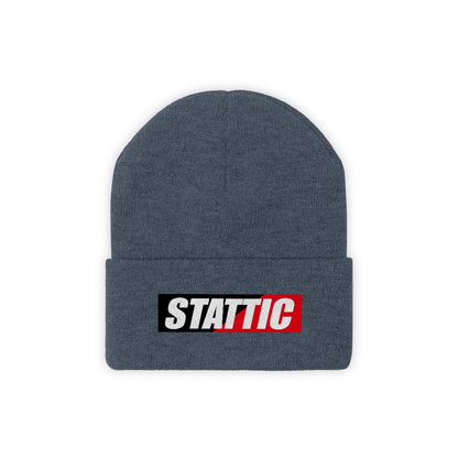 Stattic Co. Bonnet à logo carré rouge