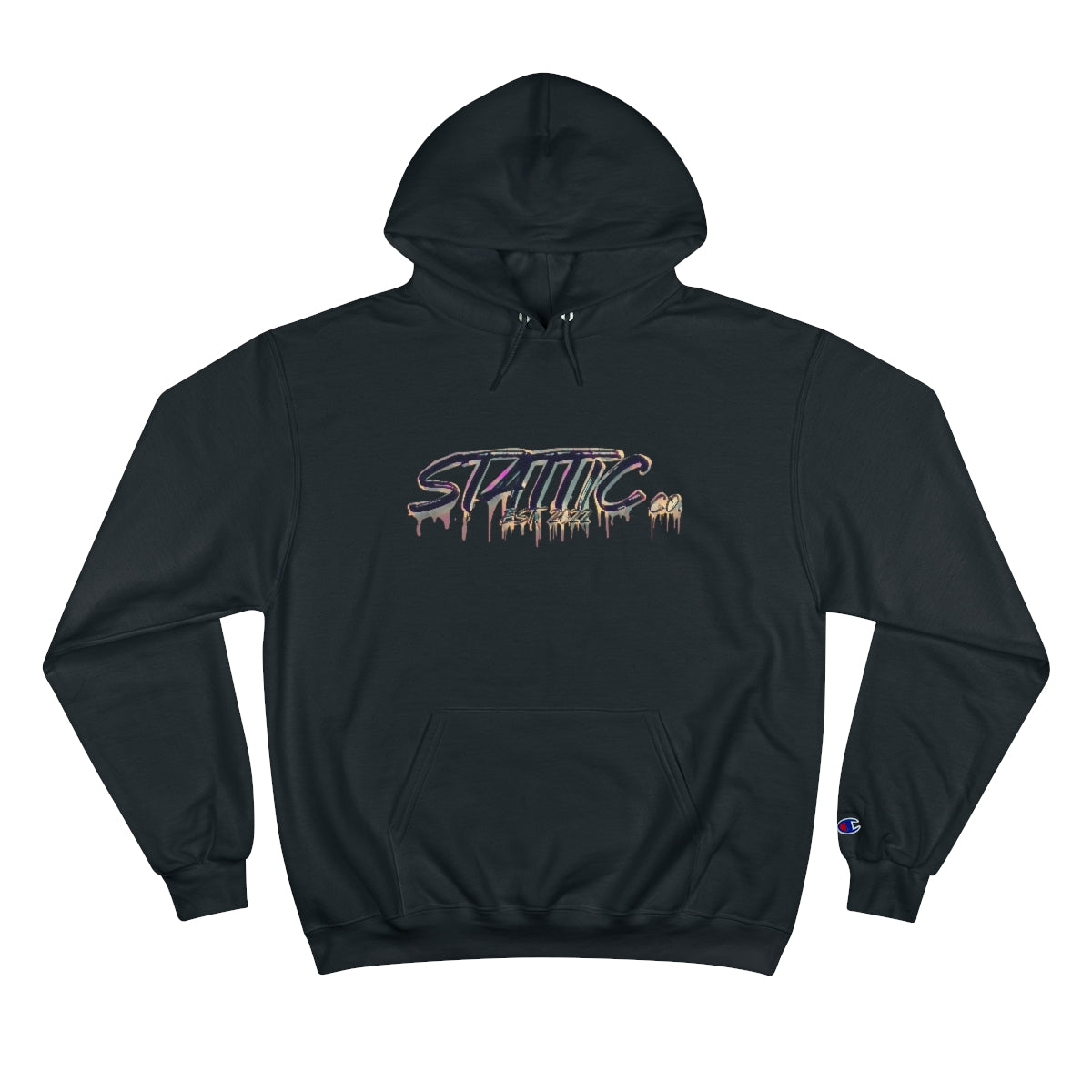 Stattic Co. Sunset Drip Sweat à capuche (Champion)